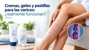 cremas y cuidados para las varices